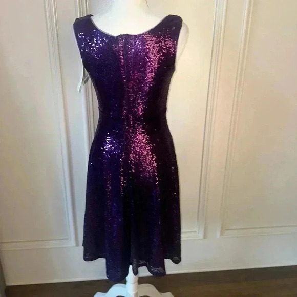 GRACE KARIN Sequin Sleeveless V-Neck Sparkly Glitter Evening Party Siz small - Picture 4 of 14
